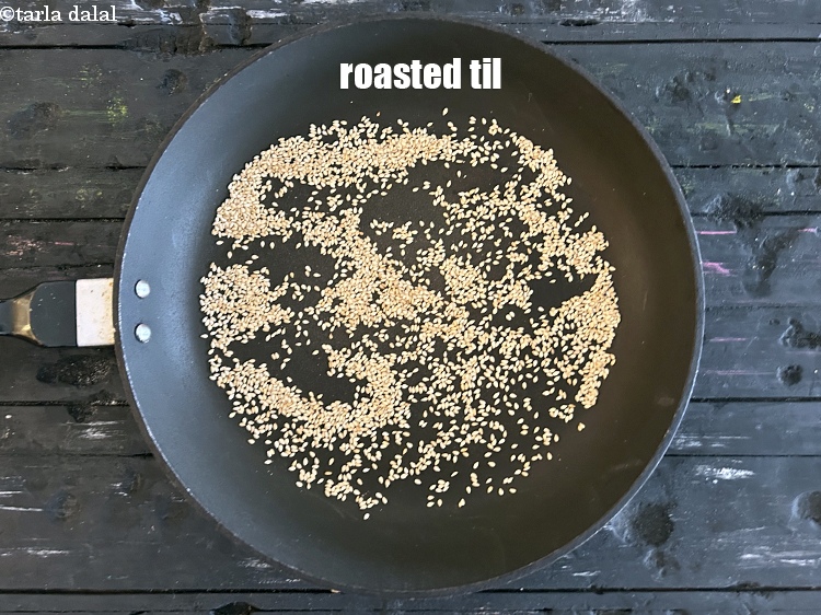 Step 9 – Roasted til.