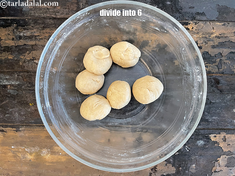 Step 9 – Divide it into 6 equal portions.