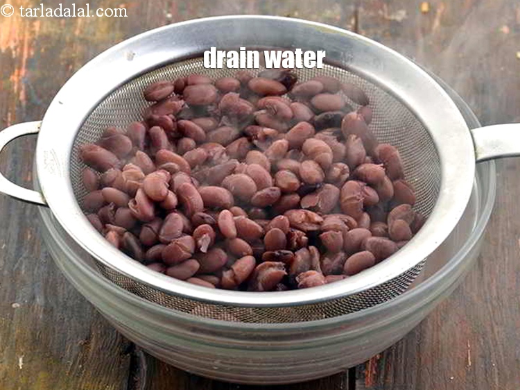 Step 10 – Drain the water.