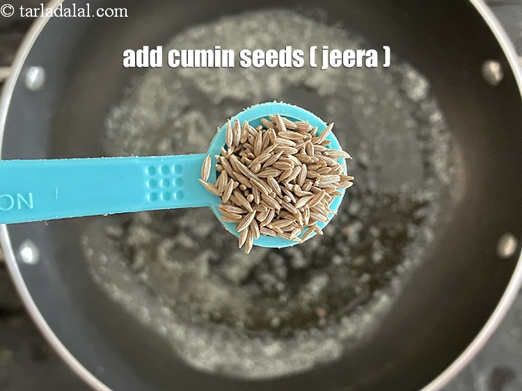 Step 9 – Add&nbsp;<meta charset="UTF-8" />1 tsp&nbsp;<a href="glossary-cumin-seeds-jeera-zeera-381i">cumin seeds (jeera)</a>.