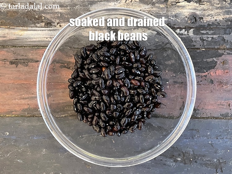 Step 9 – Your soaked black beans are ready.&nbsp;