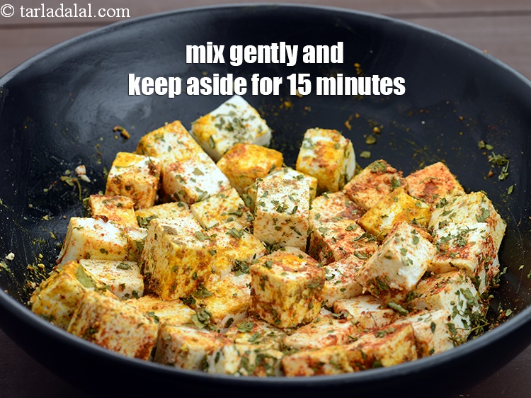 Step 9 – Mix gently and keep aside for 15 minutes.