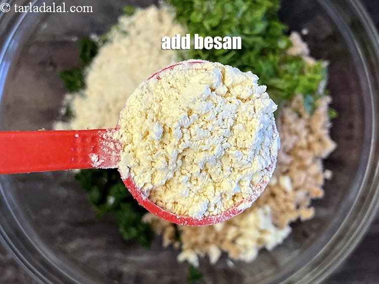 Step 25 – Add&nbsp;<meta charset="UTF-8" />2 tbsp&nbsp;<a href="glossary-besan-chana-dal-flour-bengal-gram-flour-952i">besan (bengal gram flour)</a>.