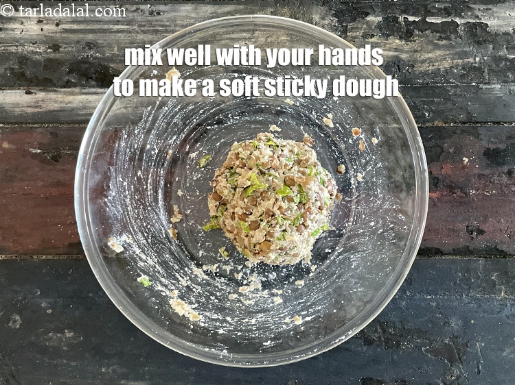 Step 21 – Mix well using your hands.