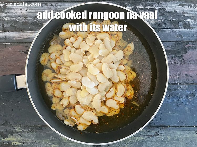 Step 21 – Add the rangoon vaal.