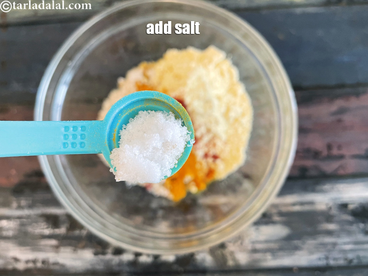 Step 14 – Add salt to taste.