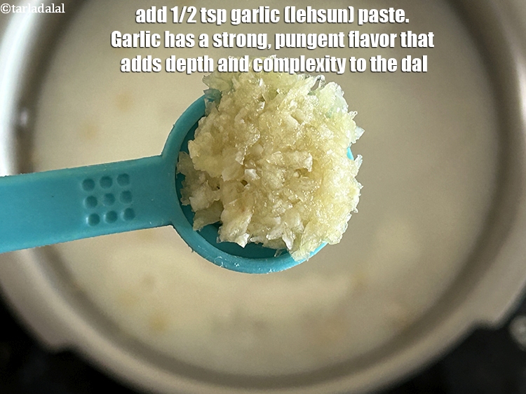 Step 14 – Add&nbsp;<meta charset="UTF-8" />1/2 tsp&nbsp;<a href="glossary-garlic-paste-lehsun-ki-paste-lahsun-ki-paste-350i">garlic (lehsun) paste</a>.&nbsp;Garlic has a strong, pungent flavor that adds depth …