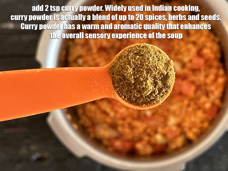 Step 10 – Add&nbsp;<meta charset="UTF-8" />2 tsp&nbsp;<a href="glossary-curry-powder-213i">curry powder</a>.&nbsp;Widely used in Indian cooking, curry powder is actually a …