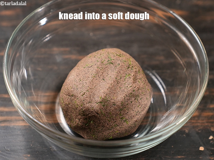 Step 10 – Knead into a soft dough.
