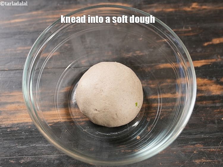 Step 10 – Knead into a soft dough.