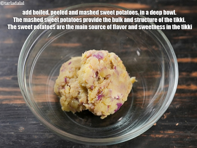 Step 10 – To make <strong>sweet potato tikki with tomato raita&nbsp;|&nbsp;vegetable shakarkand cutlet&nbsp;|&nbsp;shakarkandi tikki with raita&nbsp;| </strong>1 cup …