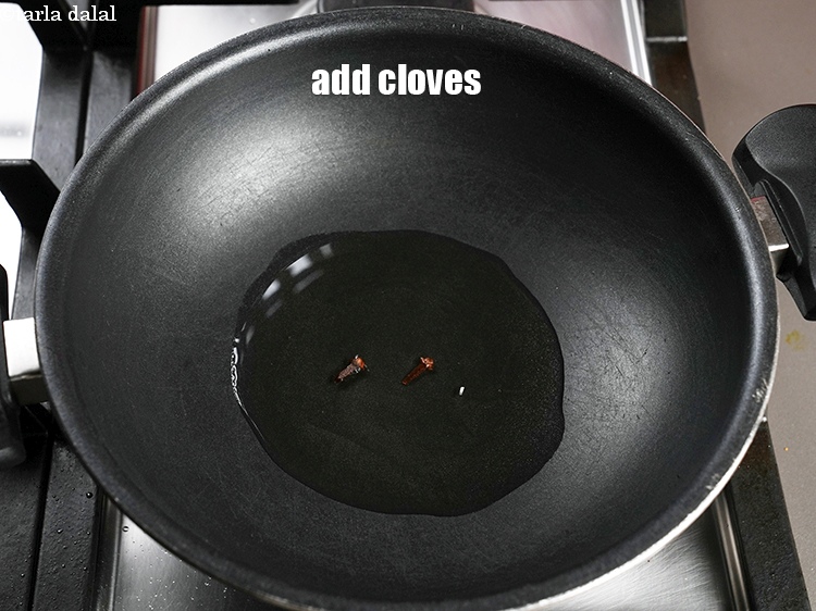 Step 15 – Add 2 cloves.
