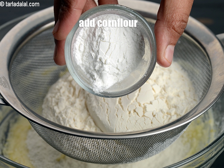 Step 12 – Add 1 tbsp <a href="https://www.tarladalal.com/glossary-cornflour-cornstarch-maize-starch-corn-flour-112i">cornflour</a>.