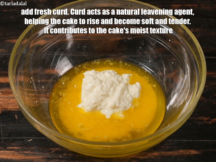 Step 10 – Add &frac14; cup fresh <a href="https://www.tarladalal.com/glossary-curd-dahi-yogurt-yoghurt-383i">curd (dahi)</a>. Curd acts as a natural leavening agent, helping …