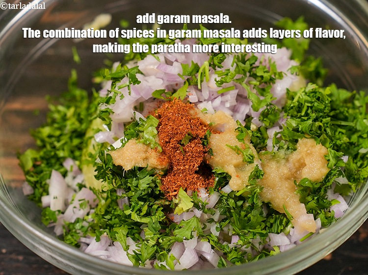 Step 10 – Add &frac14; tsp <a href="https://www.tarladalal.com/glossary-garam-masala-296i">garam masala</a>. The combination of spices in garam masala adds layers …