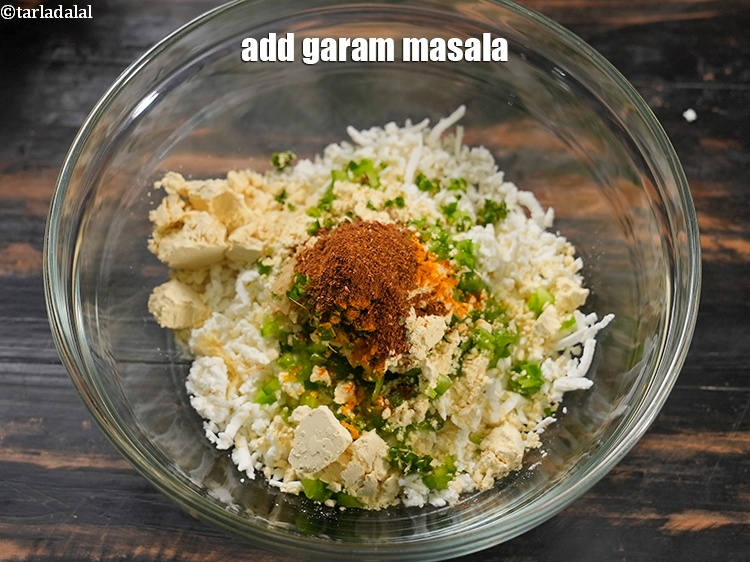 Step 10 – Add &frac14; tsp <a href="https://www.tarladalal.com/glossary-garam-masala-296i">garam masala</a>.