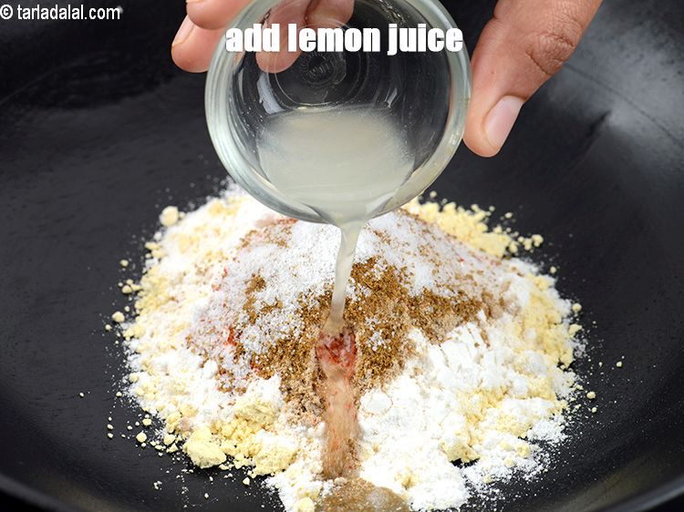 Step 37 – Add 1 tsp <a href="https://www.tarladalal.com/glossary-lemon-juice-numbi-ka-ras-nimbu-ka-juice-471i">lemon juice</a>.
