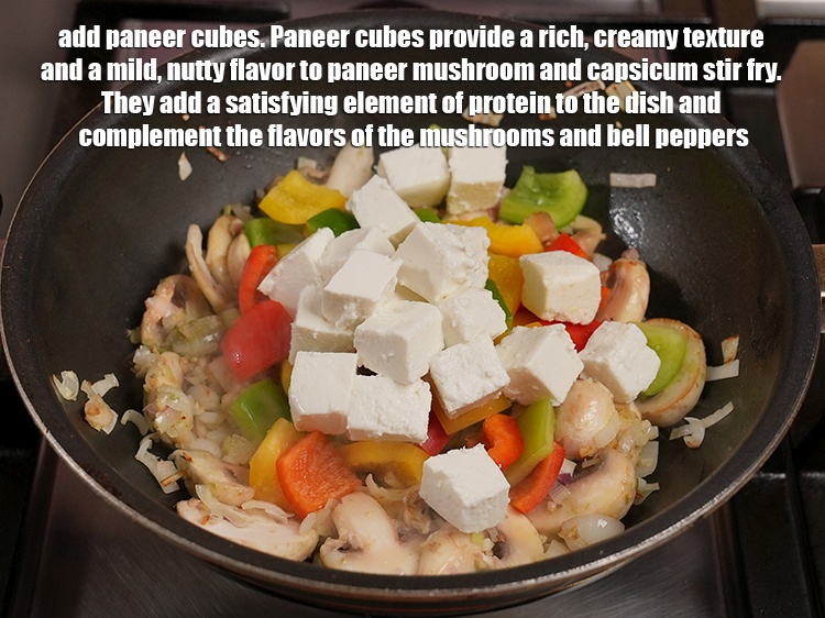 Step 10 – Add 1 cup <a href="https://www.tarladalal.com/glossary-paneer-cubes-cottage-cheese-cubes-1002i">paneer (cottage cheese) cubes</a>. Paneer cubes provide a rich, creamy texture …