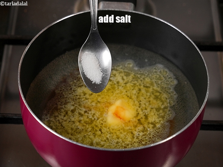 Step 10 – Add salt to taste.