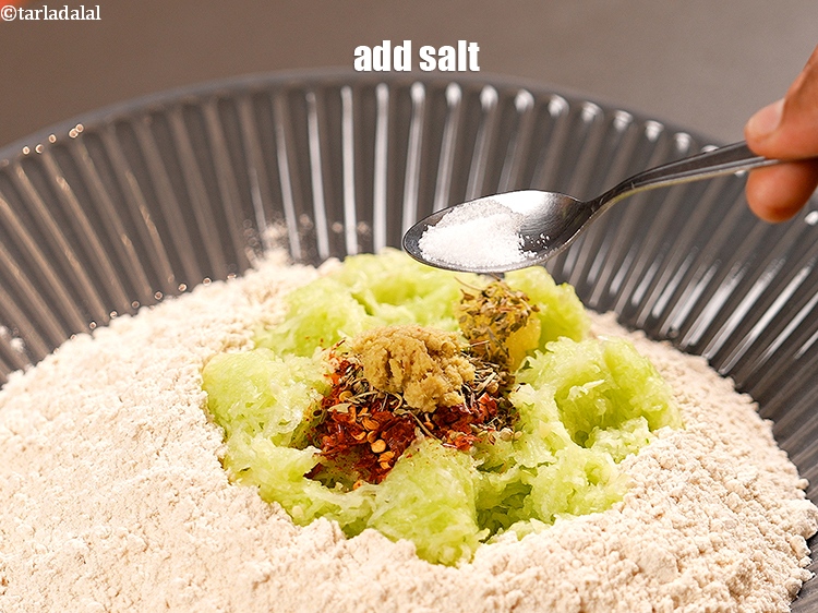 Step 10 – Add 1/8 tsp salt.