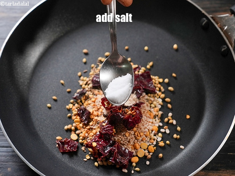 Step 10 – Add salt to taste.