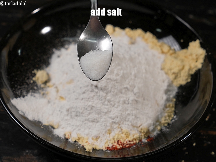 Step 10 – Add salt to taste.