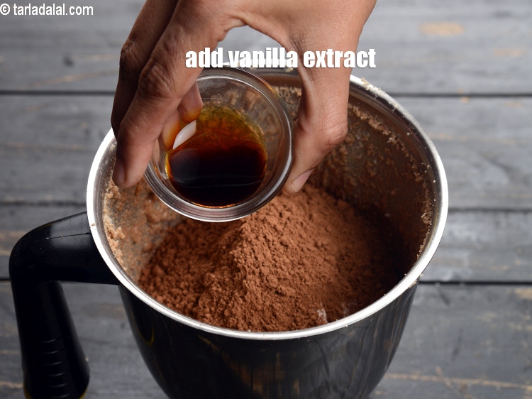 Step 10 – Add 1 tsp <a href="https://www.tarladalal.com/glossary-vanilla-extract-1248i">vanilla extract</a>.
