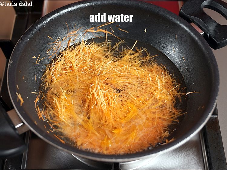 Step 10 – Add 1 cup water.