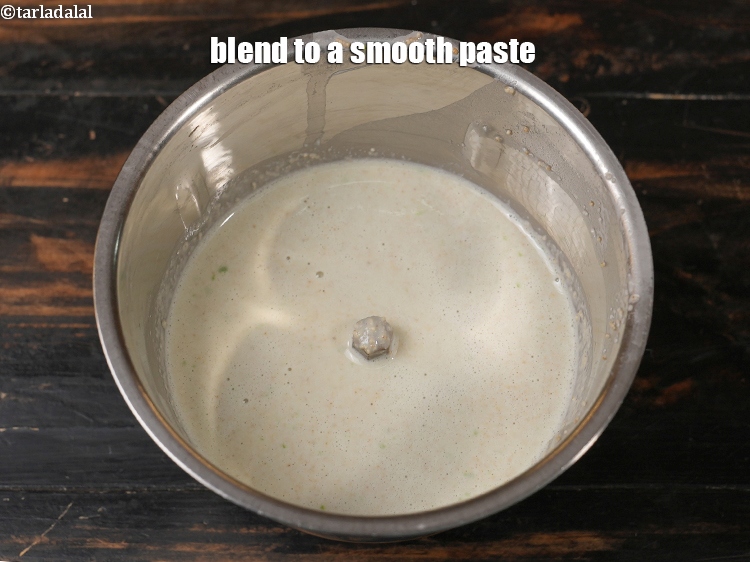 Step 10 – Blend to a smooth paste. Keep aside.