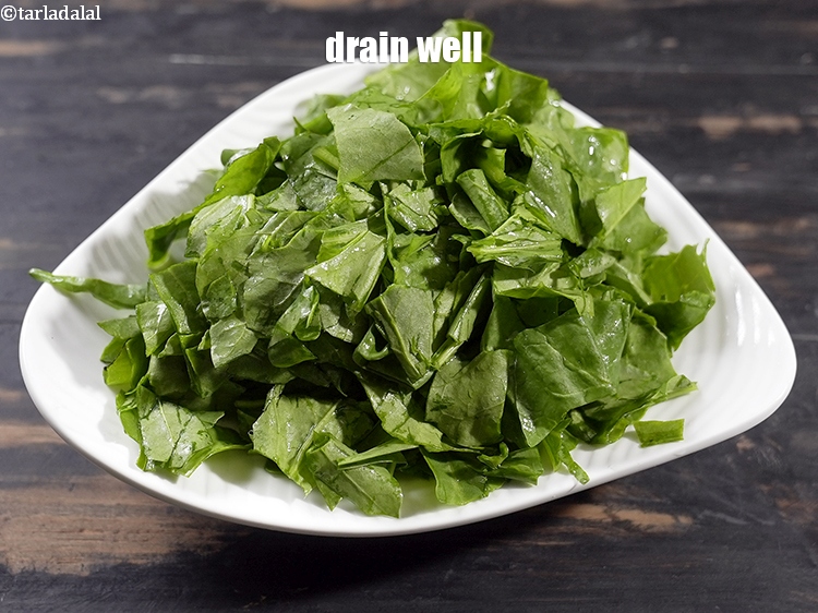 Step 10 – Drain well.