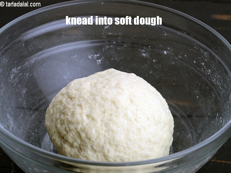 Step 11 – Knead into a soft dough.