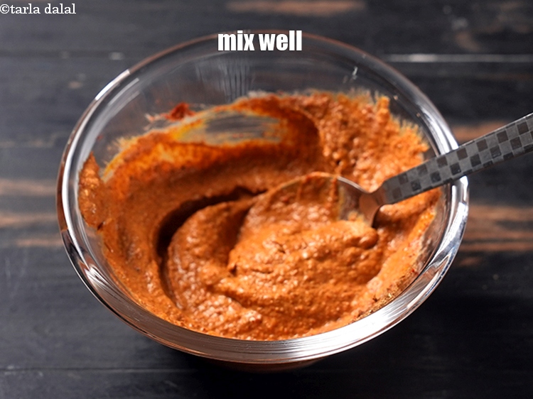 Step 10 – Mix well and keep aside.