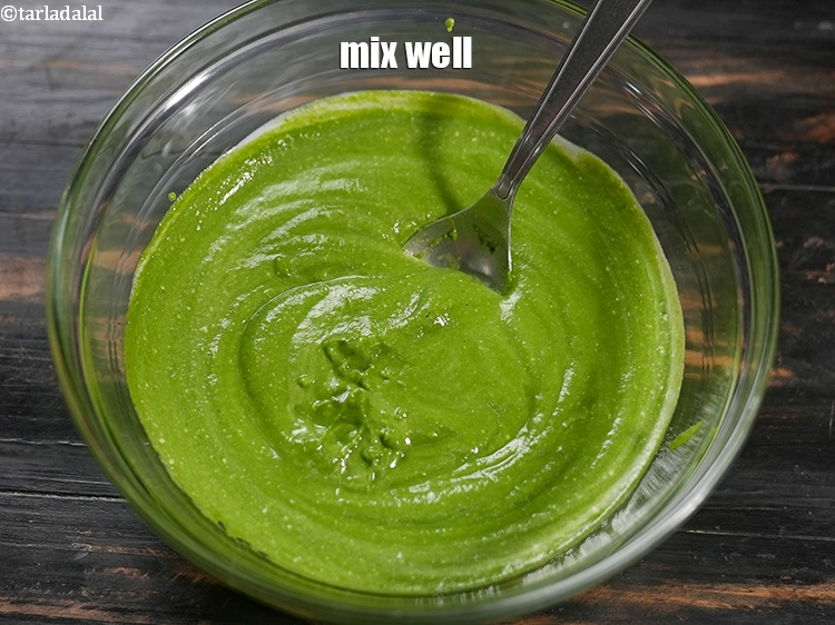 Step 10 – Mix well.