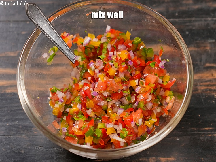 Step 10 – Mix well and keep aside.