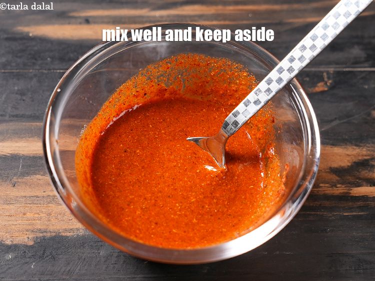Step 17 – Mix well and keep aside.