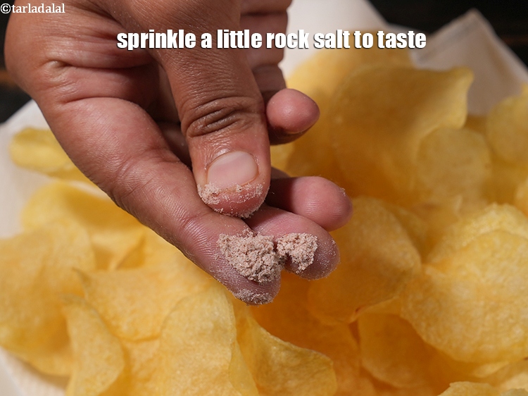 Step 11 – Sprinkle a little rock salt to taste.