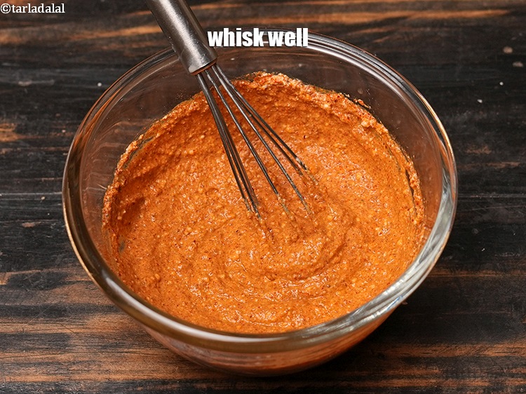 Step 10 – Whisk well and keep aside.