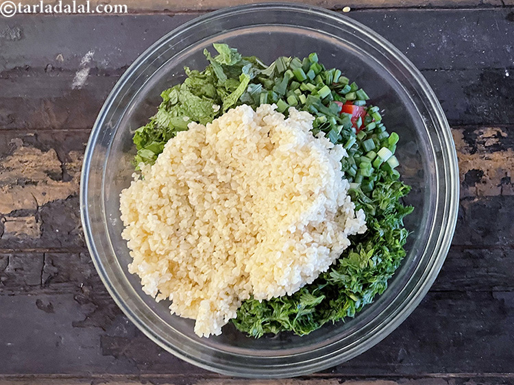 Step 30 – Add 1 cup cooked broken wheat (dalia). See above <strong>step by step on how to …