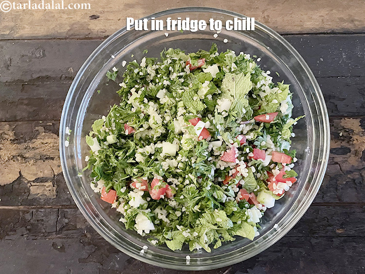 Step 32 – Put in the fridge to chill.