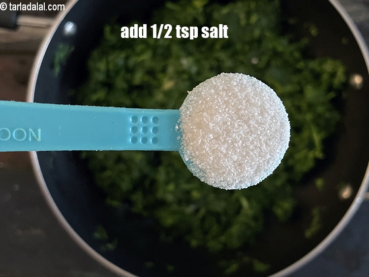 Step 10 – Add salt to taste. We added 1/2&nbsp;tsp salt.