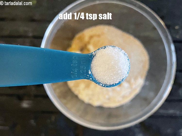 Step 10 – Add salt to taste. We added xx tsp salt.