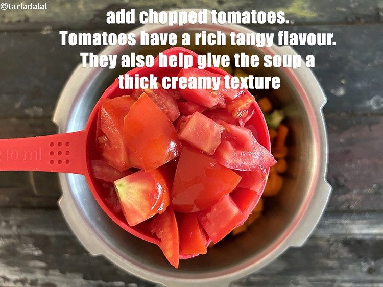 Step 34 – <meta charset="UTF-8" />Tomatoes have a rich, tangy flavor that complements the sweetness of the carrots …