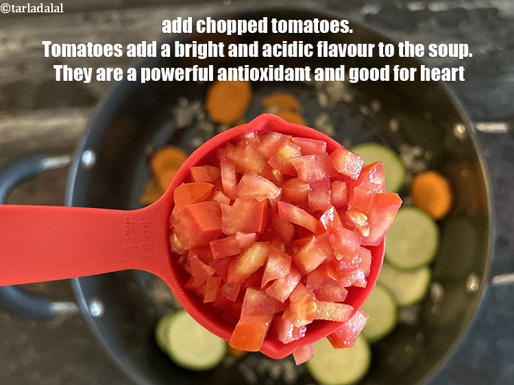 Step 12 – <meta charset="UTF-8" />Add 1/4 cup&nbsp;<a href="glossary-chopped-tomatoes-779i">chopped tomatoes</a>.&nbsp;Tomatoes add a bright and acidic flavor to the …