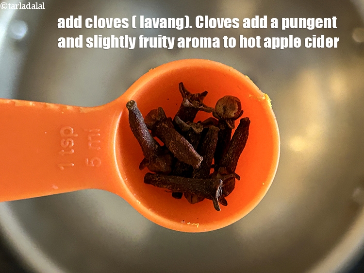 Step 20 – Add 10&nbsp;<a href="glossary-cloves-laung-lavang-322i">cloves (laung / lavang)</a>.&nbsp;Cloves add a warm, spicy, and slightly woody flavor to …