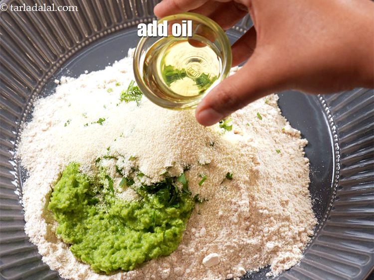 Step 10 – Add 1 tbsp oil.