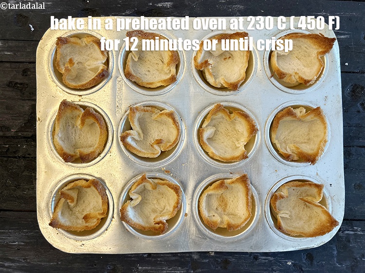 Step 11 – Bake in a preheated oven at 230 degree C&nbsp;(450 degree F) for 12 minutes or …