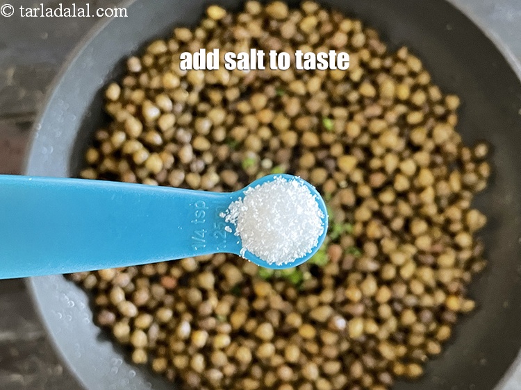 Step 20 – Add salt to taste. We added 1/4 tsp salt. Note we have added last salt …