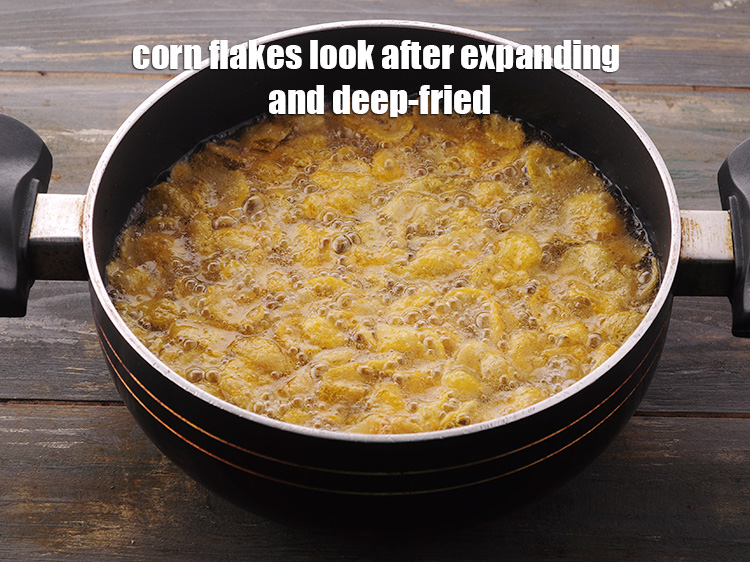 Step 12 – This is how they look after expanding and deep-fried.