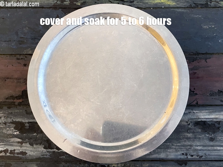 Step 10 – Cover and soak for 5 to 6 hours.