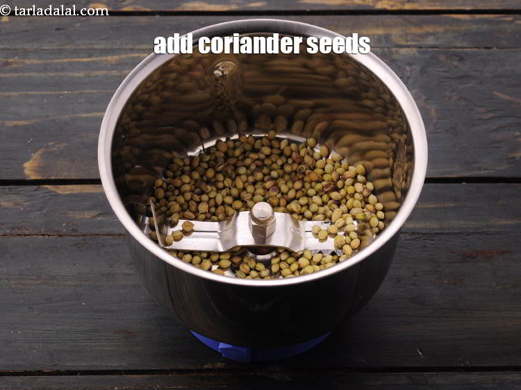 Step 17 – Add <a href="https://www.tarladalal.com/glossary-coriander-seeds-dhania-ke-beej-dhania-seeds-akha-dhania-371i" target="_blank">coriander seeds</a>.